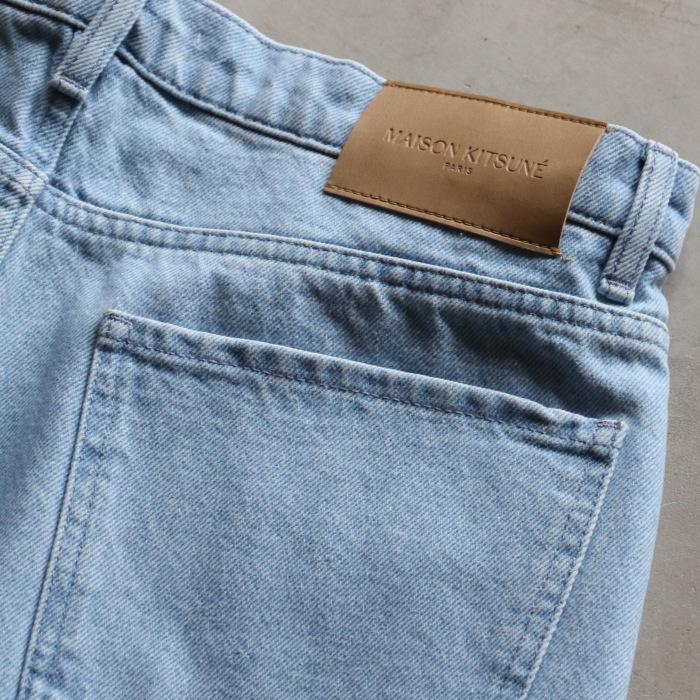 MAISON KITSUNE（メゾン キツネ） デニム ボトムス ワイド ジーンズ