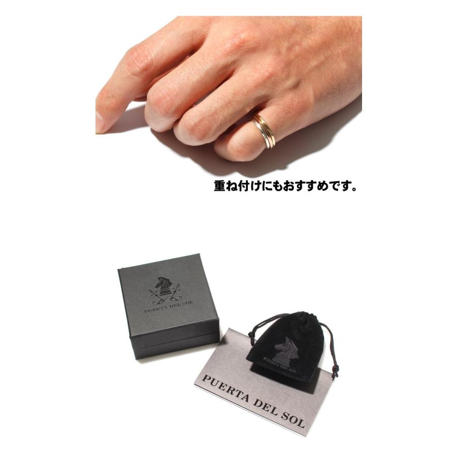 PUERTA DEL SOL プエルタデルソル Mobius Strip Narrow Ring K18YG メビウスストリップ ナロー リング K18イエローゴールドの画像