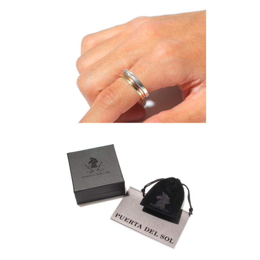 【美品】プエルタデルソル リバースオーバル リング 19号 シルバー 美品】プエルタデルソル リバースオーバル リング 19号 シルバー