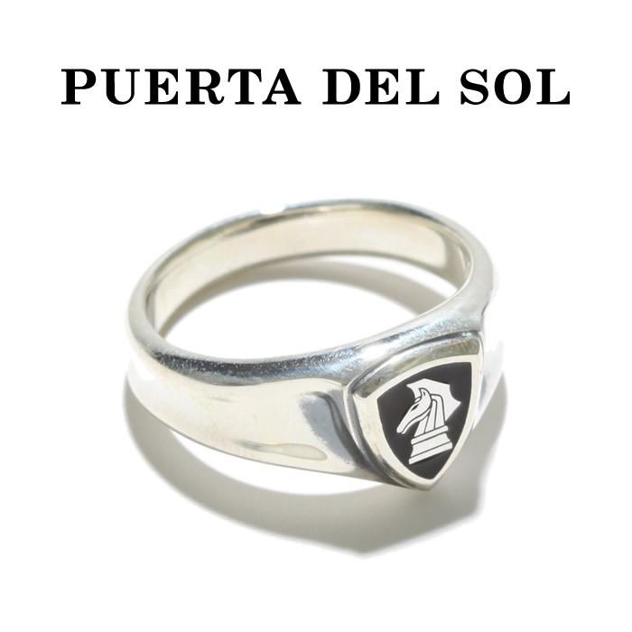PUERTA DEL SOL プエルタデルソル Chess Knight Emblem Ring チェス