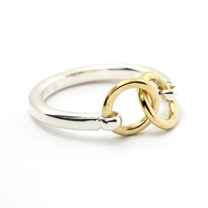 シンパシーオブソウル リング SYMPATHY OF SOUL Unity Double Ring SILVER BRASS ユニティー ダブル リング シルバー 真鍮の画像