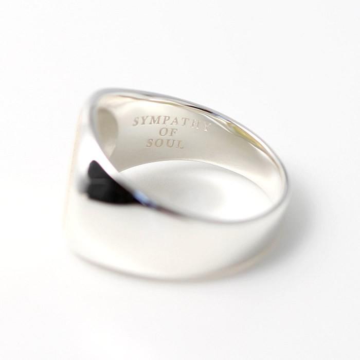 シンパシーオブソウル 指輪 SYMPATHY OF SOUL Classic Coin Ring Good Luck Silver K18Yellow Gold クラシック コイン リング グッドラック シルバー K18YG｜charger｜06