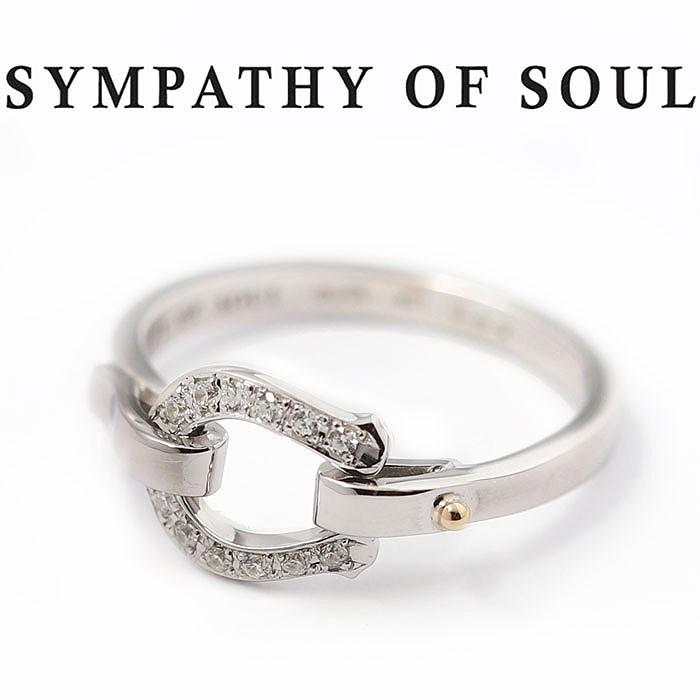 シンパシーオブソウル 指輪 SYMPATHY OF SOUL Horseshoe Band Ring