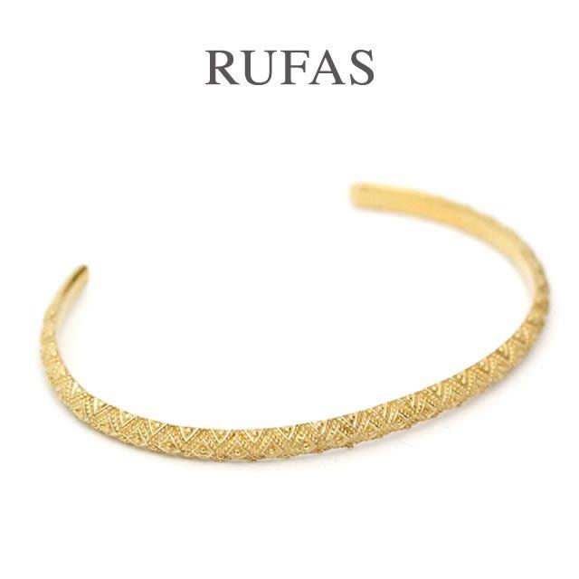 RUFAS ルーファス,バングル BANGLE　ナローバングル シルバー K18ゴールドコーティング Silver GOLD　メンズ  レディース　ユニセックス正規取扱い　通販　｜charger