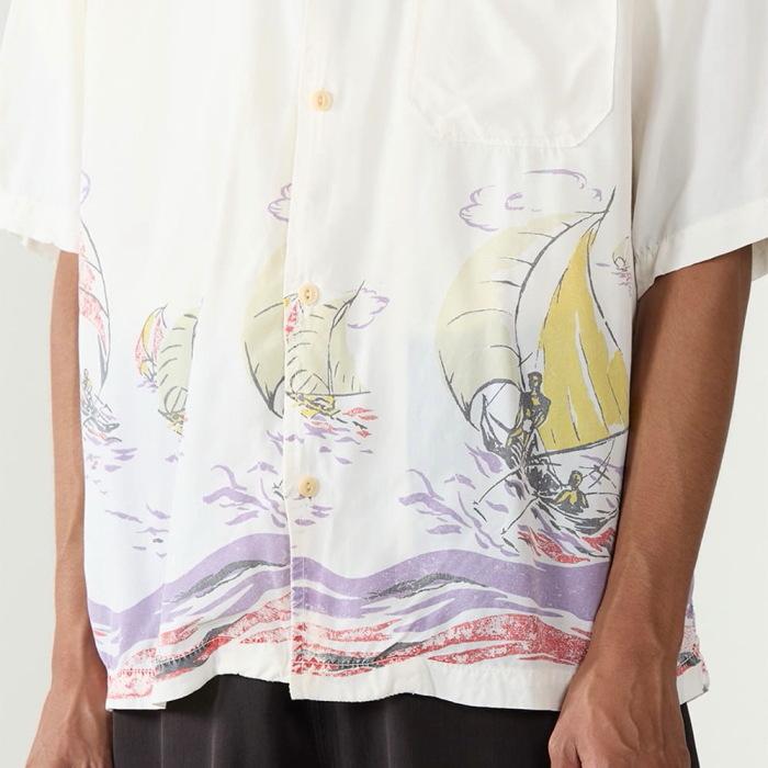 REMI RELIEF（レミ レリーフ） シャツ レーヨン アロハ シャツ(ヨット