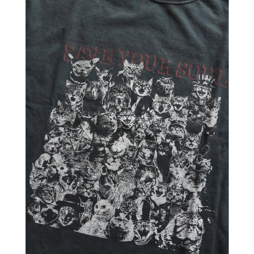 新品未使用⭐︎REMI RELIEF猫TシャツDeuxieme Classe REMI RELIEF（レミ レリーフ） Tシャツ プリントロンT HARD SP加工20