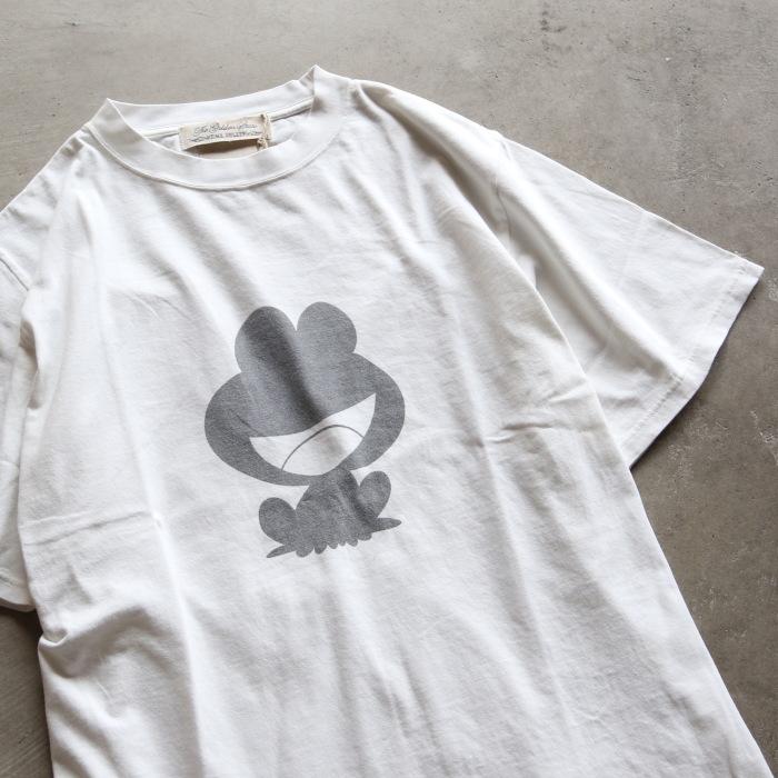 REMI RELIEF（レミ レリーフ） Tシャツ フロッグ プリント Tシャツ