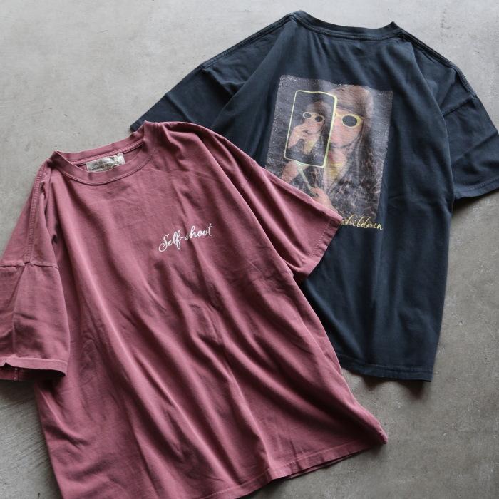REMI RELIEF（レミ レリーフ） Tシャツ 男性 セルフショットプリント