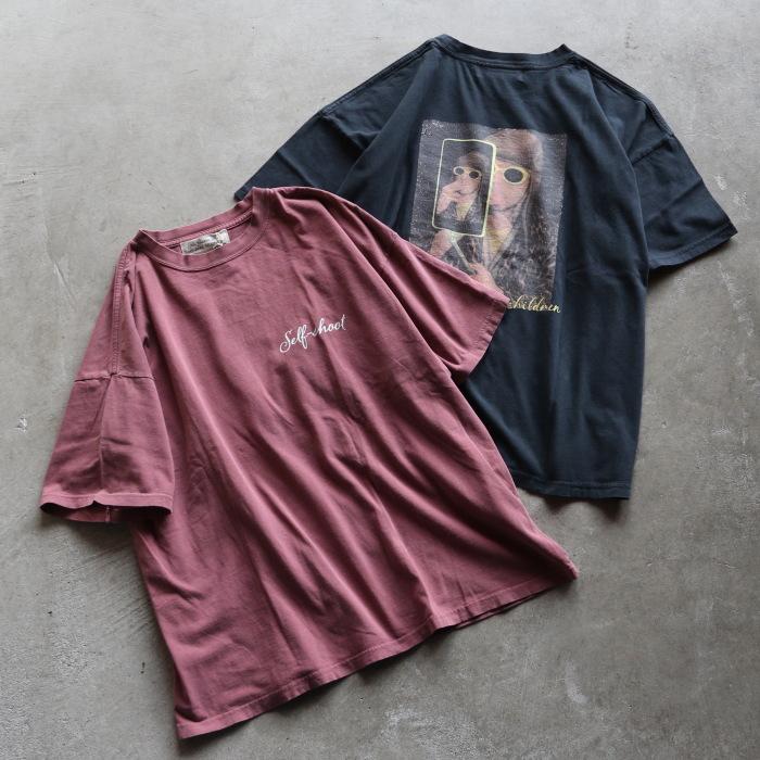 REMI RELIEF（レミ レリーフ） Tシャツ 男性 セルフショットプリント