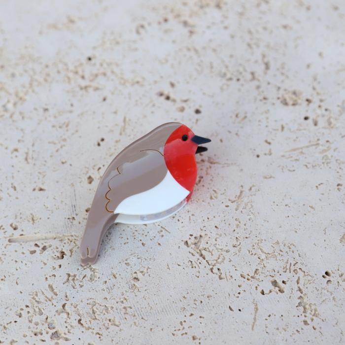 ククシュゼット 正規商品 ヘア アクセ クリップ かわいい 鳥