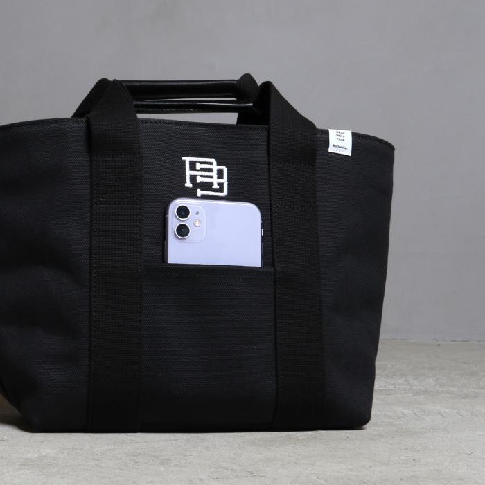 ロットワイラー バッグ ROTTWEILER キャンバス トートバッグ スモール CANVAS TOTE BAG SMALL ブラック/ホワイト 2色展開 2024春夏新作【RW24S0741】｜charger｜06