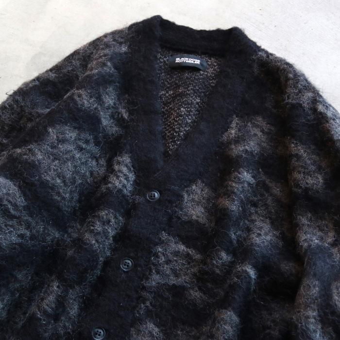 ロットワイラー カーディガン ROTTWEILER R9 モヘア MOHAIR ロットワイラー カーディガン ROTTWEILER R9 モヘア MOHAIR