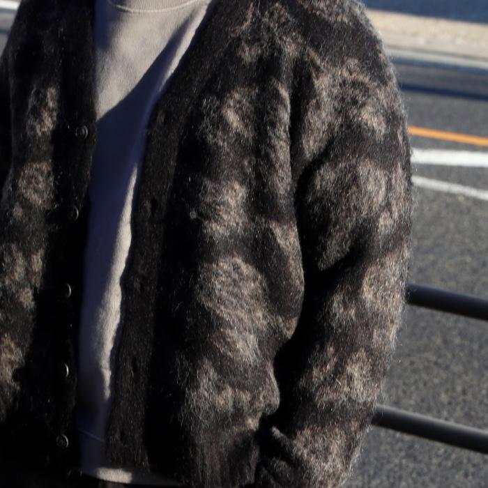 ロットワイラー カーディガン ROTTWEILER R9 モヘア MOHAIR ロットワイラー カーディガン ROTTWEILER R9 モヘア MOHAIR