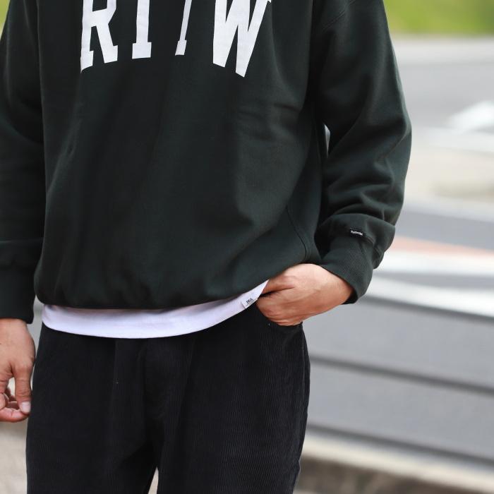 ロットワイラーrottweiler スウェットパンツ　L ブラック ROTTWEILER (ロットワイラー) R.W PAINTED SWEAT PANTS(ペイント加工