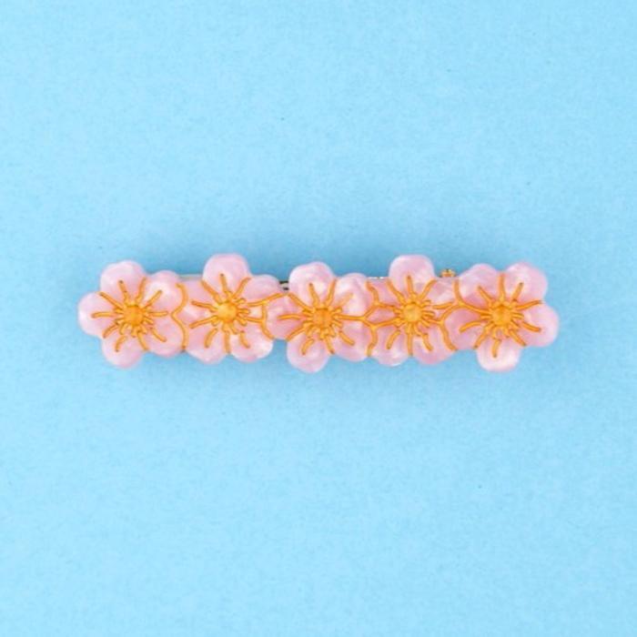 ククシュゼット 正規商品 ヘアアクセ クリップ ピン ヘアピン 桜 花