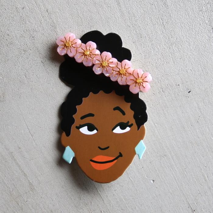 ククシュゼット 正規商品 ヘアアクセ クリップ ピン ヘアピン 桜 花