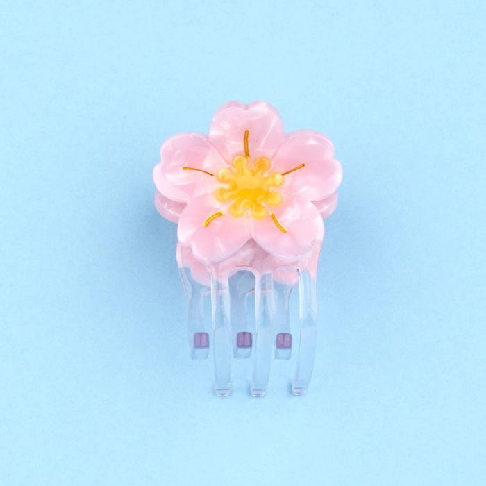 ククシュゼット 正規商品 ヘア アクセ クリップ かわいい 花 フランス