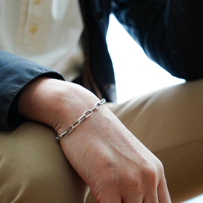 スーマンダックワ ジュエリー ギフト Suman Dhakhwa テンプル チェーン ブレスレット Temple Chain Bracelet シルバー Silver_8
