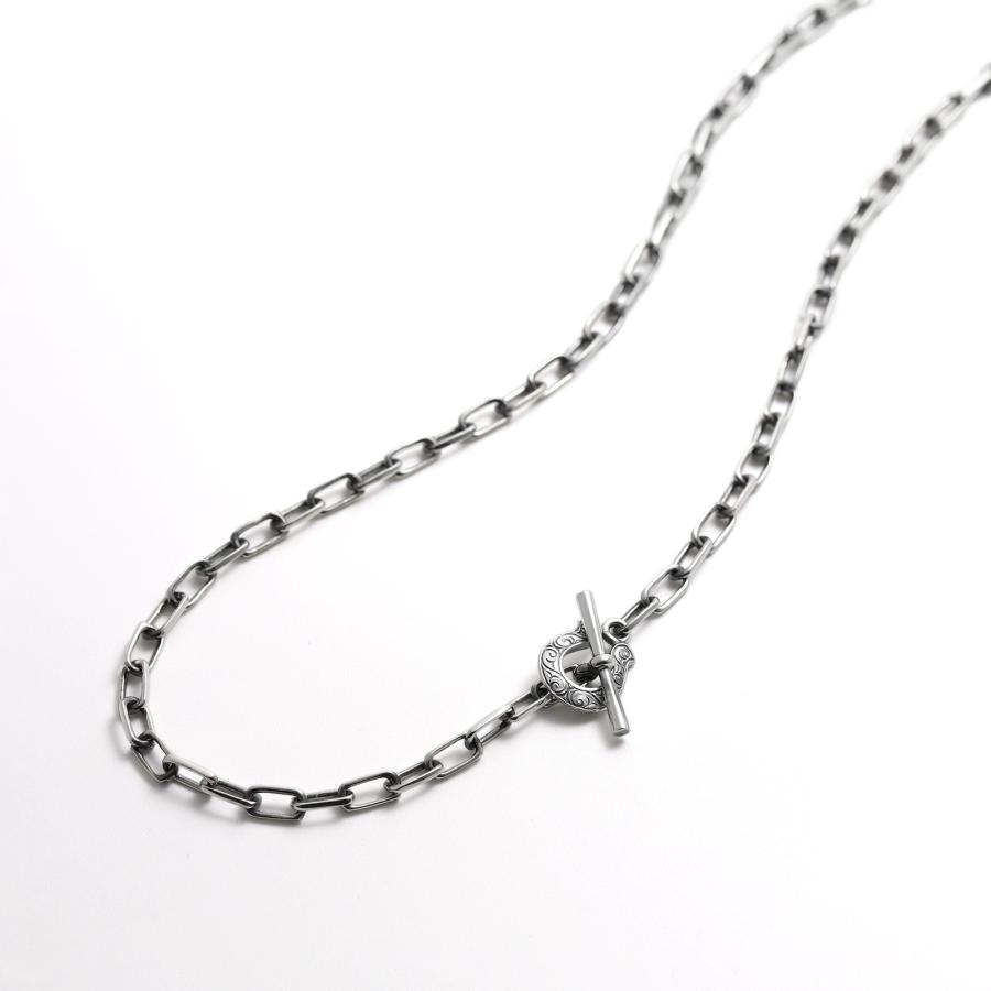 スーマンダックワ シンパシーオブソウル Suman Dhakhwa SOS コラボレーション トグル ネックレス Collaboration Toggle Necklace Silver シルバー 燻しの画像