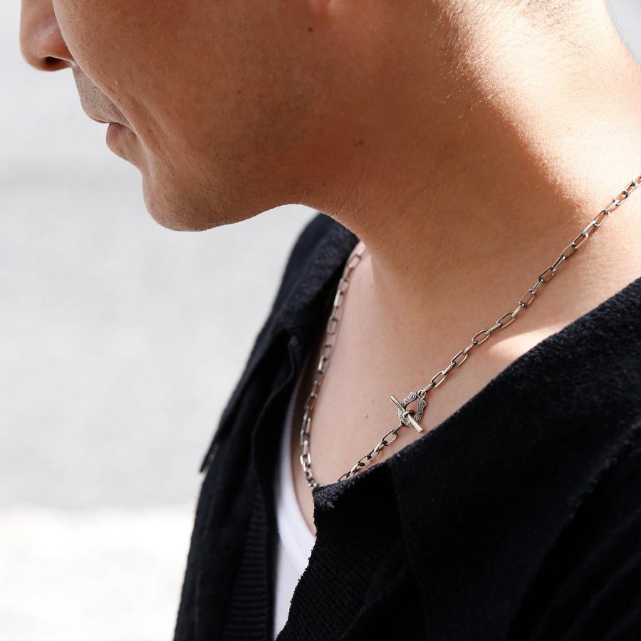 スーマンダックワ シンパシーオブソウル Suman Dhakhwa SOS コラボレーション トグル ネックレス Collaboration Toggle Necklace Silver シルバー 燻しの画像
