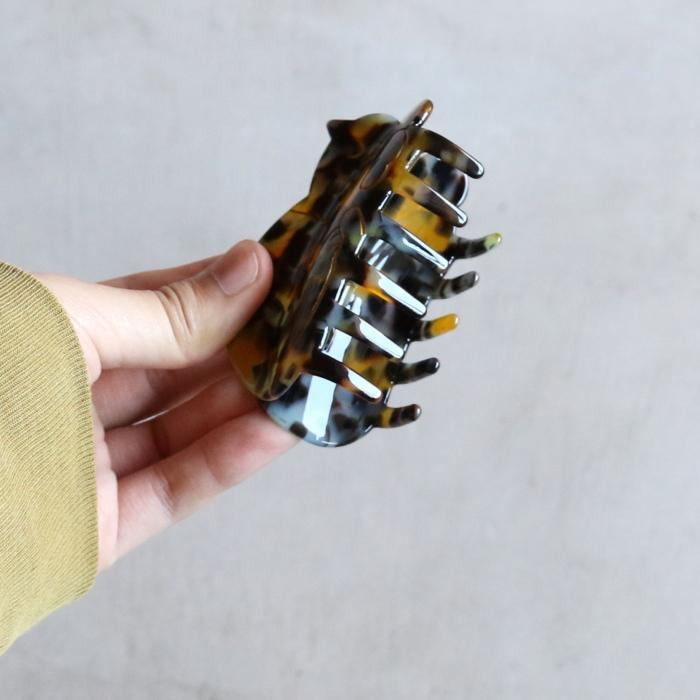 ククシュゼット 正規商品 ヘア アクセ クリップ 猫 サビ猫 Coucou Suzette トータスシェル キャット ヘア クロー Tortoiseshell Cat Hair Claw ブラウン系 Brown |  | 05