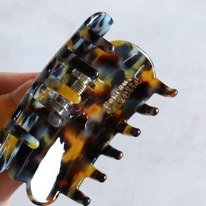 ククシュゼット 正規商品 ヘア アクセ クリップ 猫 サビ猫 Coucou