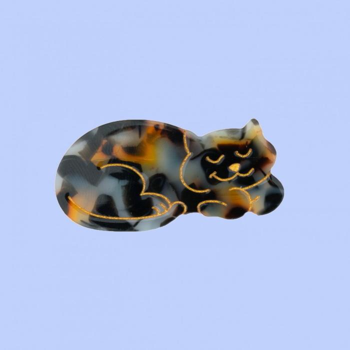 パイナップル✿︎キャット　ヘアクリップ Coucou Suzette】Pineapple Hair Clip パイナップルヘアクリップ