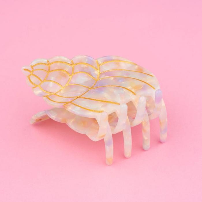 ククシュゼット 正規商品 ヘア アクセ クリップ かわいい 海 夏 貝