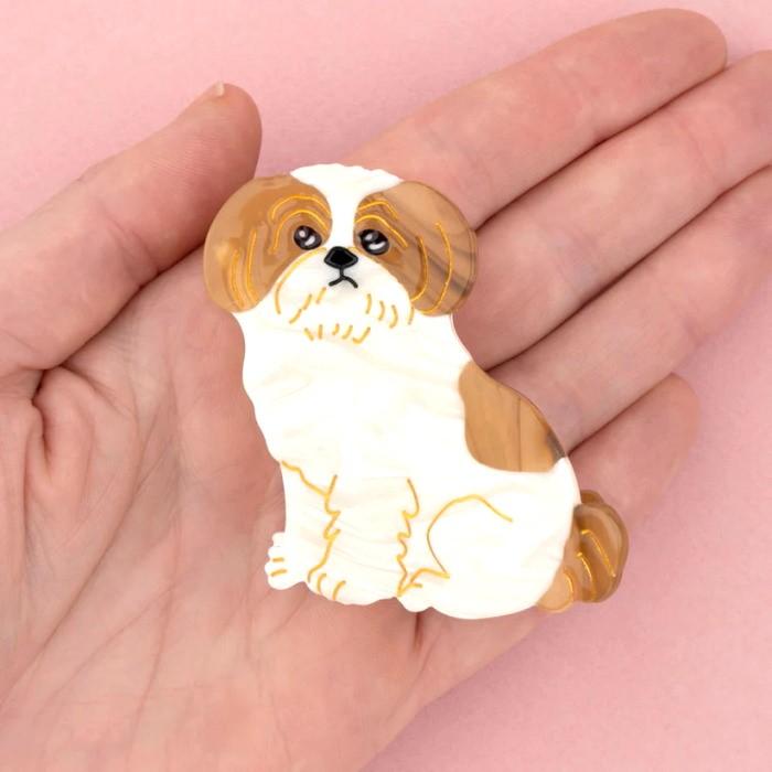 ククシュゼット 正規商品 ヘア アクセ クリップ 犬 Coucou Suzette