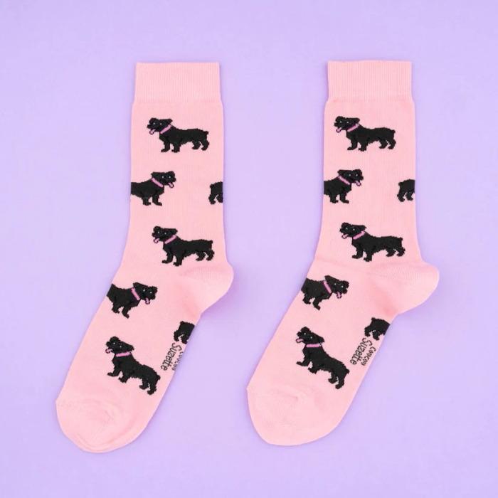 ククシュゼット 正規商品 靴下 レディース おしゃれ かわいい 犬