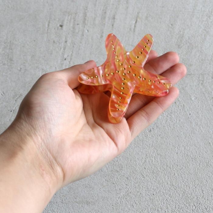 ククシュゼット 正規商品 ヘア アクセ クリップ かわいい 海 夏 ギフト