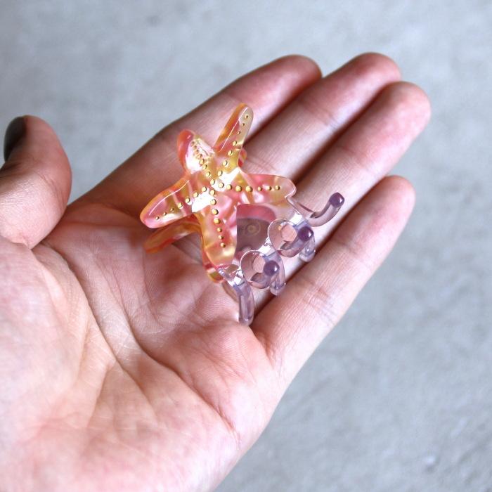 ククシュゼット 正規商品 クリップ 魚 かわいい Coucou Suzette ヒトデ