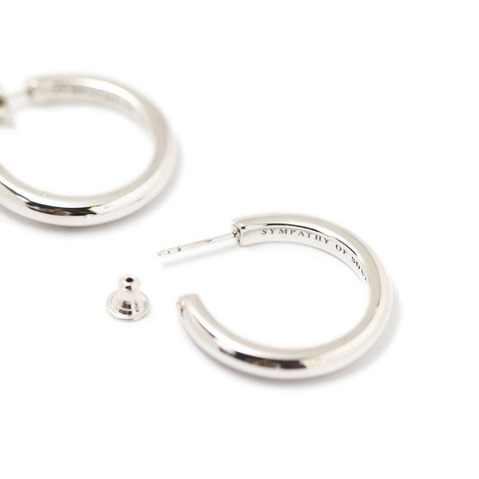 シンパシーオブソウル スタイル レディース SYMPATHY OF SOUL Style ワイドフープピアス ラージ シルバー Wide Hoop Pierce - Lg SILVER｜charger｜05