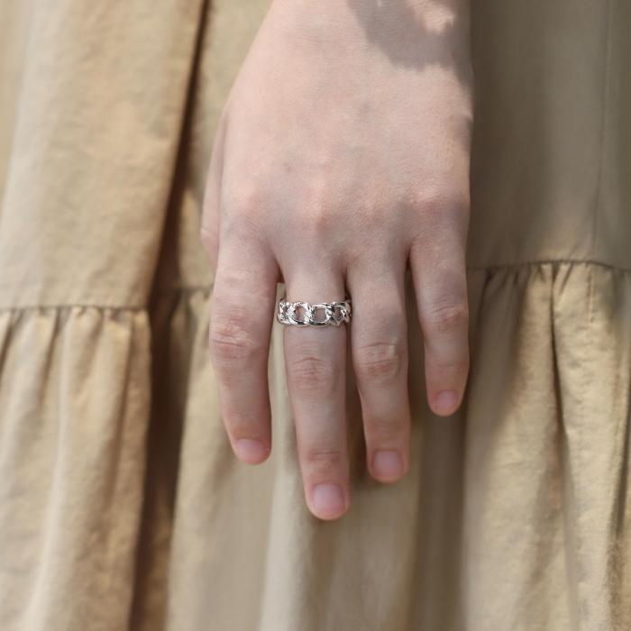 シンパシーオブソウル スタイル リング レディース SYMPATHY OF SOUL Style クラシックチェーンリング シルバー Classic Chain Ring Silver｜charger｜03