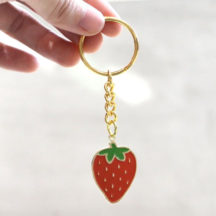 いちごDAYS ネツケ　キーホルダー いちごDAYS ネツケ キーホルダー greenrosenetshopyumi_keyring-03