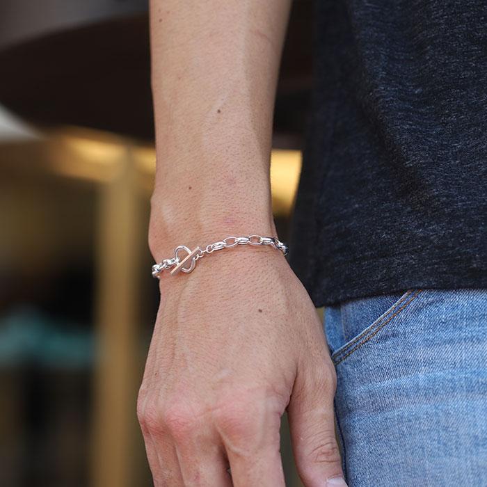 スウィング ブレスレット Swing ホローチェーンブレスレット Type2 シルバー Hollow Chain Bracelet Type2 Silver Swsb07 Charger Web Store 通販 Yahoo ショッピング