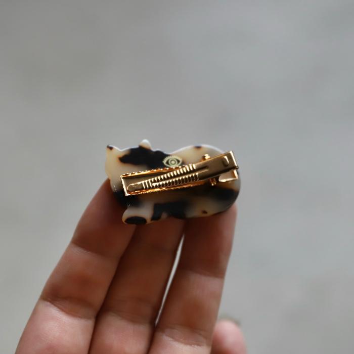 ククシュゼット 正規商品 ヘア アクセ ピン 猫 トラネコ Coucou