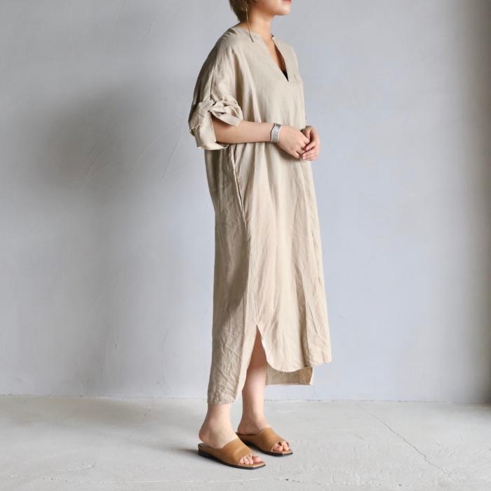 ティッカ レディース ワンピース Ticca ツイストスリーブワンピース Twist Sleeve One Piece ベージュ Beige 21春夏新作 Tbas404be Charger Web Store 通販 Yahoo ショッピング