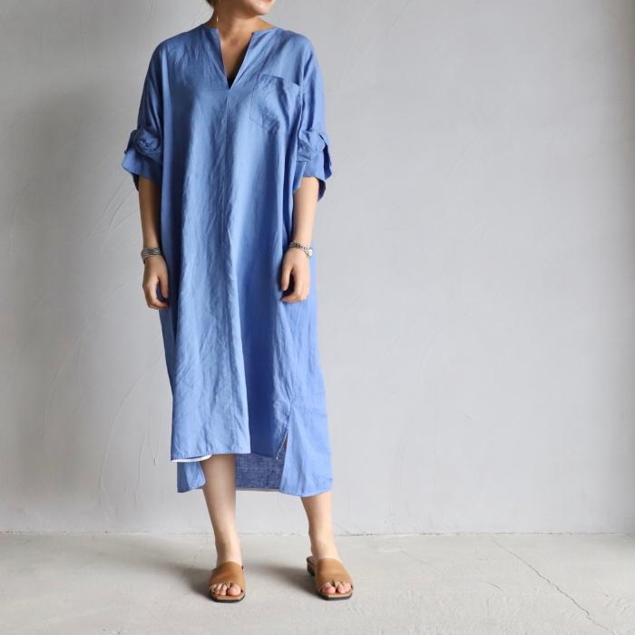 ティッカ レディース ワンピース Ticca ツイストスリーブワンピース Twist Sleeve One Piece ブルー Blue 21春夏新作 Tbas404bl Charger Web Store 通販 Yahoo ショッピング