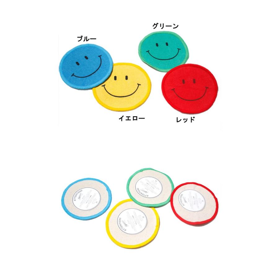 にこちゃん スマイル FUNNY COASTER ファニーコースター 4色展開