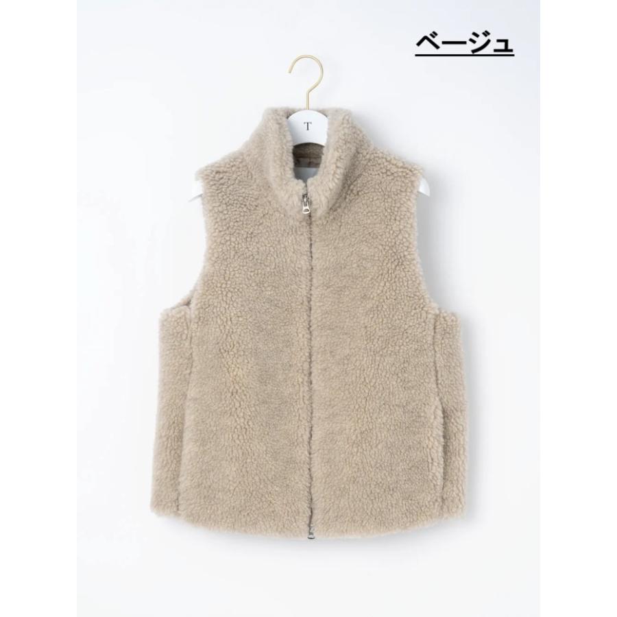 TICCA（ティッカ） アウター ベスト WOOL ファー ベスト Wool Fur Vest
