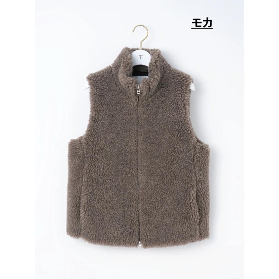 TICCA（ティッカ） アウター ベスト WOOL ファー ベスト Wool Fur Vest