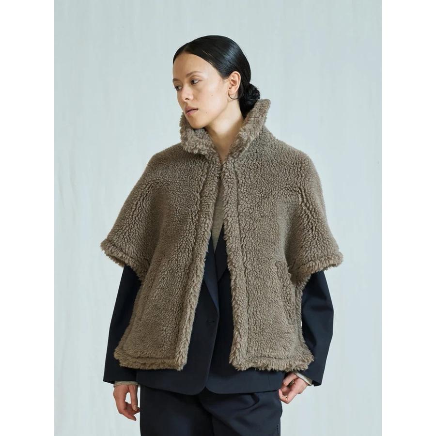 TICCA（ティッカ） アウター WOOLファーポンチョ Wool Fur Poncho