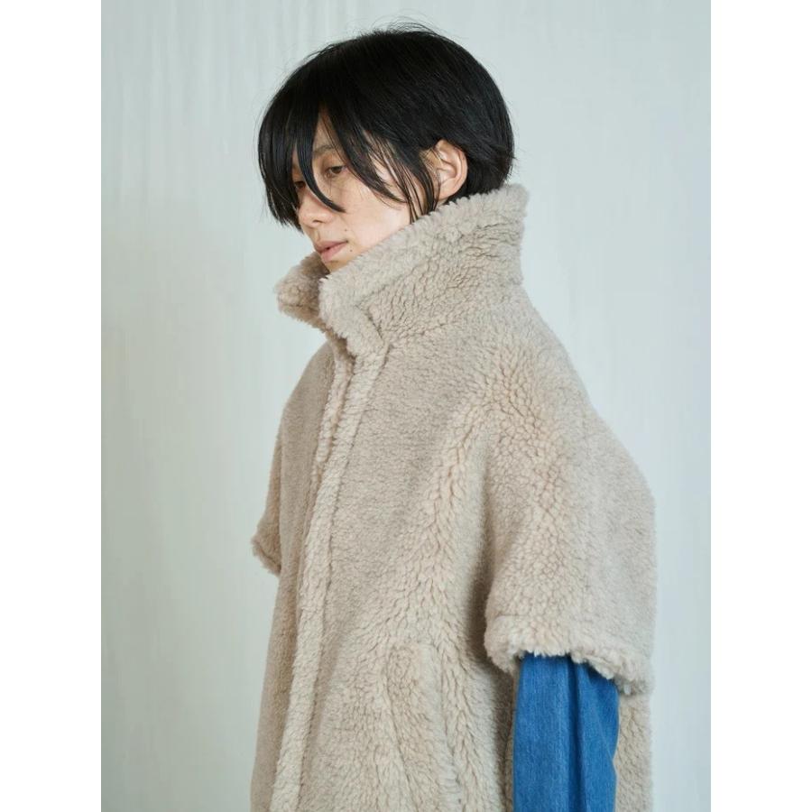 TICCA（ティッカ） アウター WOOLファーポンチョ Wool Fur Poncho