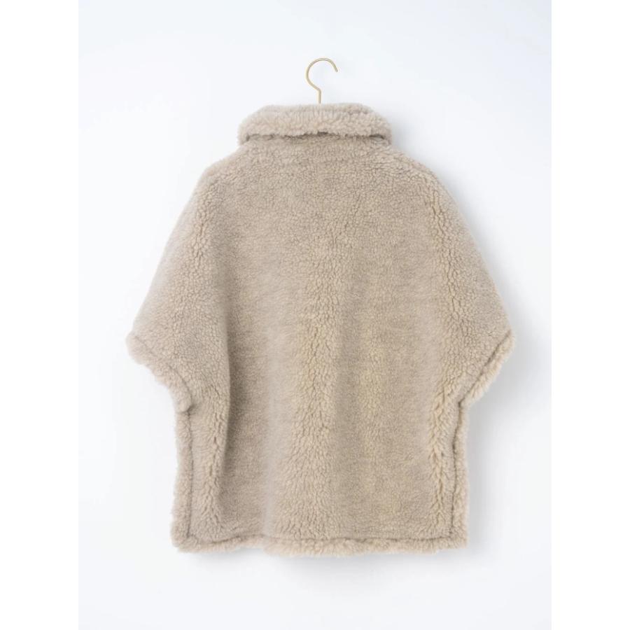 TICCA（ティッカ） アウター WOOLファーポンチョ Wool Fur Poncho