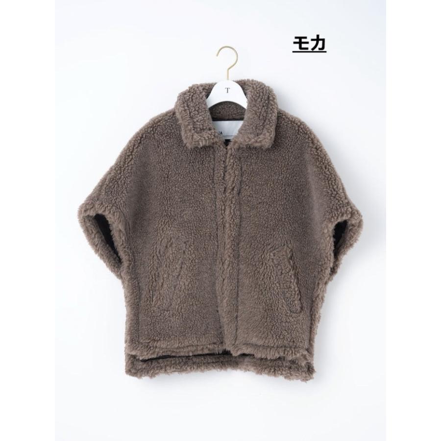TICCA（ティッカ） アウター WOOLファーポンチョ Wool Fur Poncho