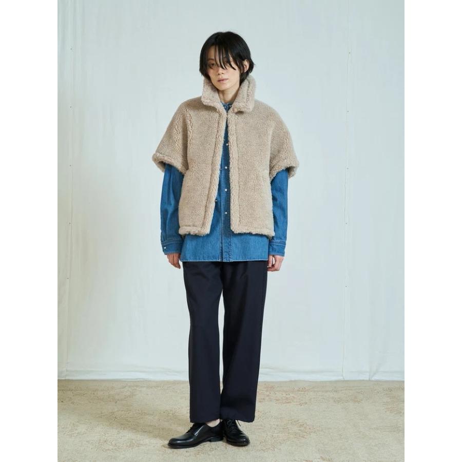【TICCA】ウールファーポンチョ TICCA（ティッカ） アウター WOOLファーポンチョ Wool Fur Poncho