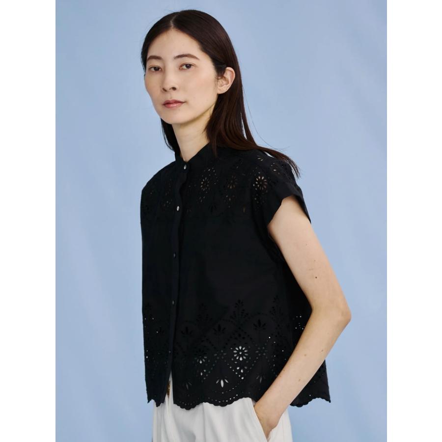【新品】TICCA(ティッカ) レースフレンチシャツ TICCA（ティッカ） レディース トップス レース フレンチ シャツ Lace
