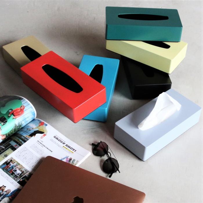 TRIBECA 再入荷 ティッシュケース おしゃれ 壁掛け カラフル シンプル
