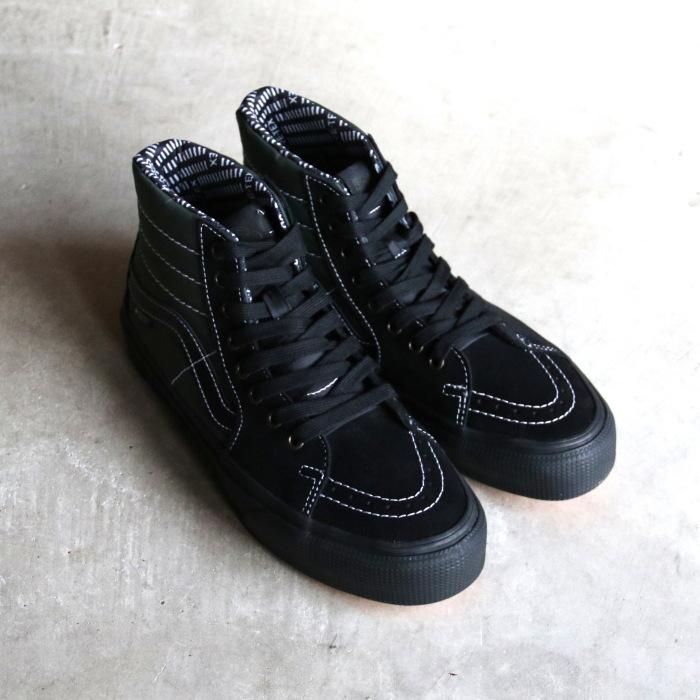 新品 バンズ スケートハイ ゴアテックス スエード スニーカー 黒 26.5 ① SK8-HI VANS スニーカー ヴァンズ ハイカット ゴアテックス スケート